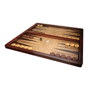 Cardinal Classics Wooden Deluxe Backgammon Chess & Checkers