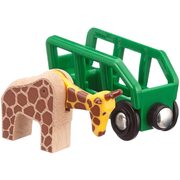 Brio World Giraffe & Wagon 2pc 33724