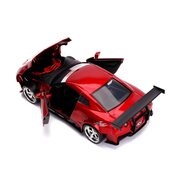 Jada Red Ranger & 2009 Nissan GT-R (R35) 1:24 Scale Hollywood Ride