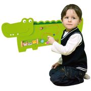 Viga Wooden Crocodile Wall Game 91cm x 32cm Educational, Motor skills, Activities Toy