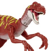 Jurassic World Camp Cretaceous Savage Strike Velociraptor Red Figure