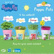 Peppa Pig Grow & Play Pots Peppa