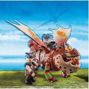 Playmobil How to Train your Dragon Racing: Fishlegs and Meatlug 14pc Playset 70729