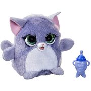 FurReal Fuzzalots Kitty Color-Change Interactive Feeding Toy