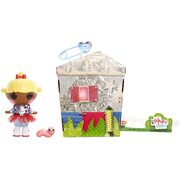 Lalaloopsy Littles Doll Comet Starlight with Pet Bookworm, 7" Astronaut doll