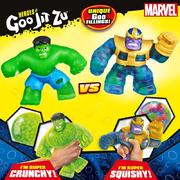 Heroes of Goo Jit Zu Marvel Versus Pack Incredible Hulk vs Infinity Power Thanos