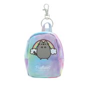 Pusheen The Cat Tie Dye Mini Backpack Keyring Set