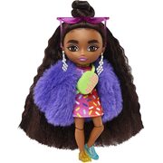 Barbie Extra Minis Doll in Sprinkle-Printed Dress