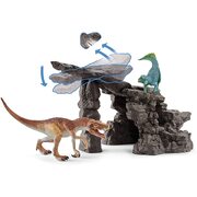 Schleich Dinosaurs Dino set with cave 41461