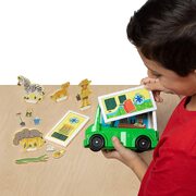 Melissa & Doug Magnetivity Magnetic Building Dress & Play Safari Rescue Playset