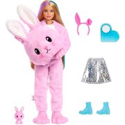 Barbie Cutie Reveal Blonde Doll Pink Bunny 