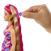 Barbie Totally Hair Flower-Themed Brunette Doll