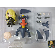 Pokemon Figure Cynthia & Garchomp