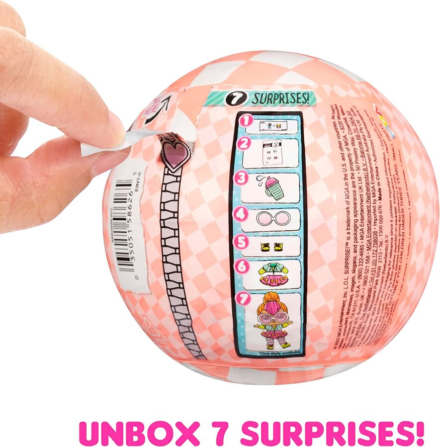 Lol Surprise 707 M.C. Swag Doll with 7 Surprises