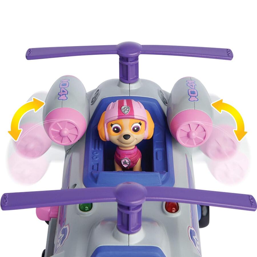 paw patrol skye's ultimate rescue helicopter with moving propellers & hook