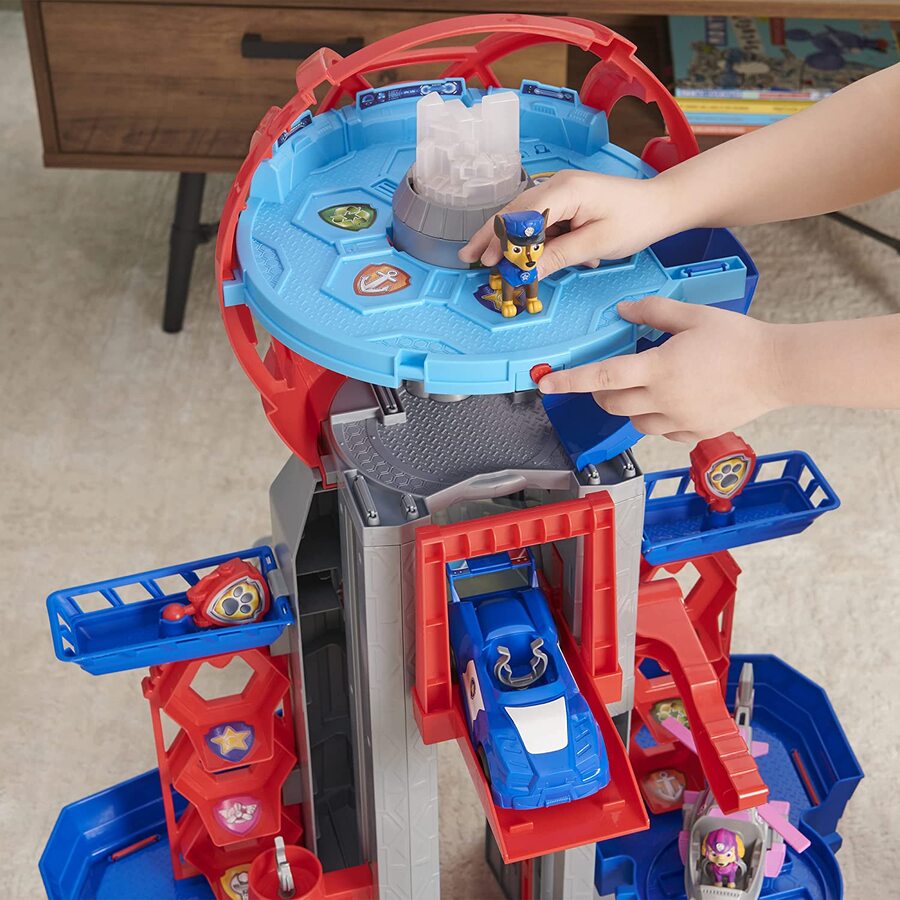 paw patrol movie tower playset