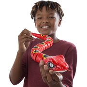 Zuru Robo Alive Slithering Snake Robotic Toy Light up (Series 3) Red