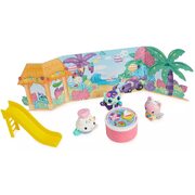 Gabby's Dollhouse Pandy Paws' Birthday Figure Set