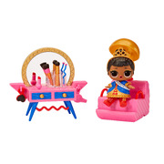 LOL Surprise Beauty Booth Playset with Her Majesty Collectible Doll and 8 Surprises
