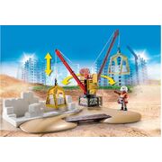 Playmobil Construction Site with Flatbed 82pc 70742