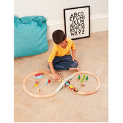 ELC Early Learning Centre Wooden Little Town Train Set