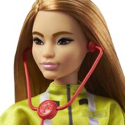 Barbie You can be Anything Career Paramedic Brunette Hair Doll