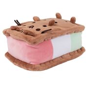 Pusheen The Cat Neapolitan Ice Cream Sandwich Plush 24cm