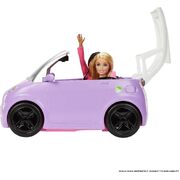 Barbie Electric Vehicle With Charging Station HJV36