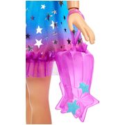 Barbie Large doll Blond Hair And Rainbow Dress 28" 71cm