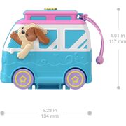 Polly Pocket 35th Anniversary Seaside Puppy Ride Compact