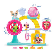 Littlest Pet Shop Fun Factory Playset with Virtual Code