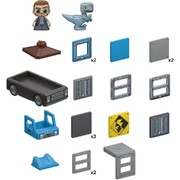 Tile Town Jurassic World Dino Rescue Magnetic Tiles Playset