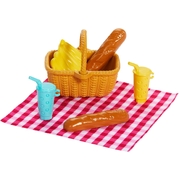  ??arbie Family & Friends Picnic-Themed Playset JBF43