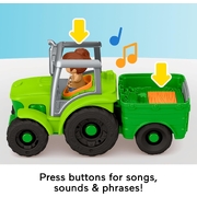 Fisher Price Little People - Push & Play Tractor