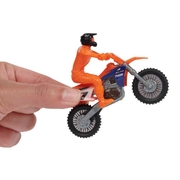 SX Supercross True Metal Aaron Plessinger 1:24 Motorcycle Figure