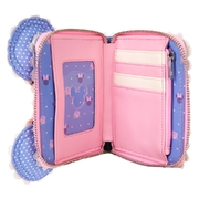 Loungefly Minnie Mouse Floral and Lace Zip Around Wallet
