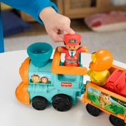 Fisher-Price Little People Wildlife Train & Trek Toddler Gift Set
