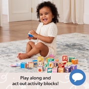 Melissa & Doug Ms. Rachel Wooden Learning Blocks