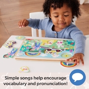 Melissa & Doug Ms. Rachel Wooden Song Puzzle – 6 Pieces