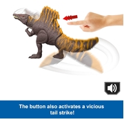 Jurassic World Rebirth Tail Thrasher Spinosaurus Figure