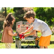 Bosch Mini Workbench Deluxe with Mechanical Drill Pretend Play Toy