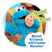 Sesame Street Nom Nom Cookie Monster Animated Plush