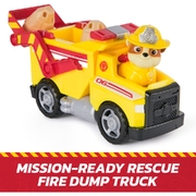 Paw Patrol Fire Rescue Themed Vehicle - Rubble