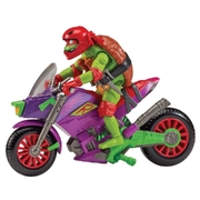 TMNT Teenage Mutant Ninja Turtles TMNT Purple Dragon Motorcycle with Raphael Figure