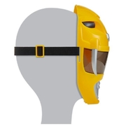 Large View Mighty Morphin Power Rangers Re-Ignition Yellow Ranger Mask