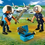Playmobil Action Heroes Police Seaplane 30pcs 4445