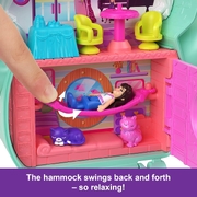 Polly Pocket World Sail Kitty Dressable Compact Playset