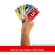 4 x UNO Add-On Packs Card Game (Reverse, Swap, Stack, and Speed)