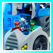Large View PJ Masks Power Heroes Hero Hauler Truck Playset
