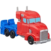 Transformers EarthSpark Optimus Prime Battle Trailer Playset